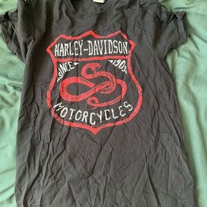 Harley Davidson motorcycle tee